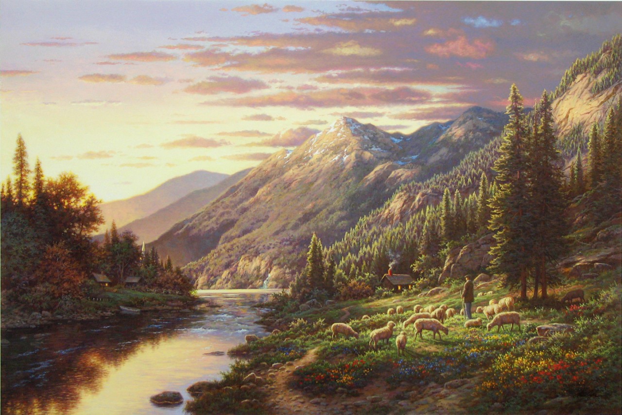 Художник Larry dyke.